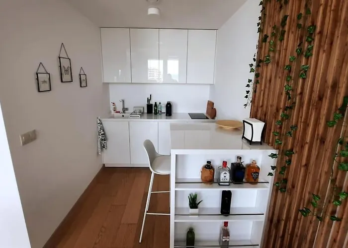 아파트 View From 27th Floor, Free Parking, Keyless 브라티슬라바