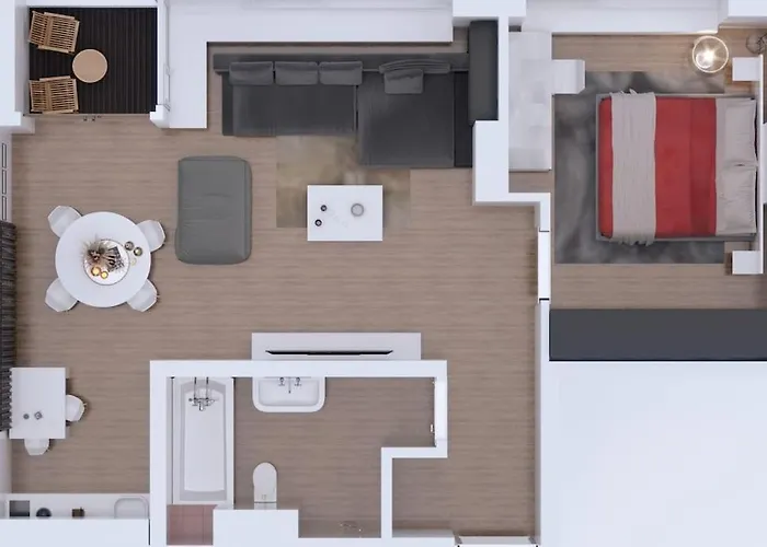 View From 27th Floor, Free Parking, Keyless 아파트 브라티슬라바